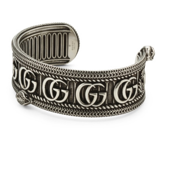 New Gucci GG Marmont Snake Cuff Bangle Bracelet - Picture 3 of 10